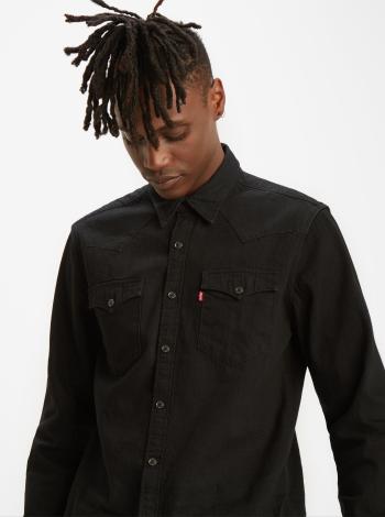 Černá pánská džínová košile Levi's® Barstow Western