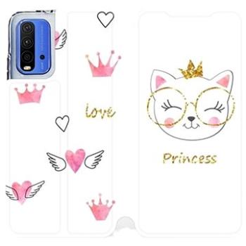 Flipové pouzdro na mobil Xiaomi Redmi 9T - MH03S Kočička princess (5903516624034)