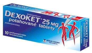 Dexoket 25 mg 10 tablet