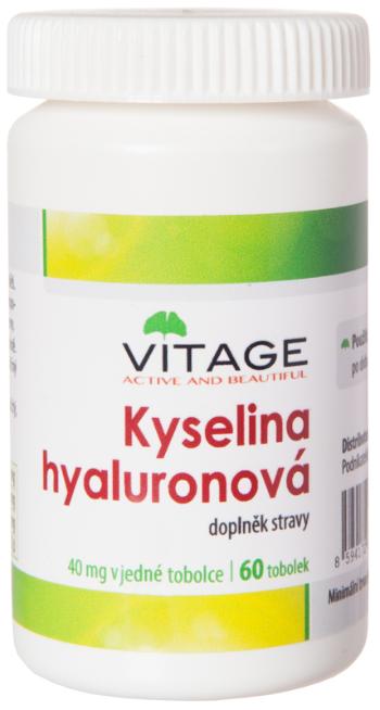 Vitage Kyselina hyaluronová 60 tobolek