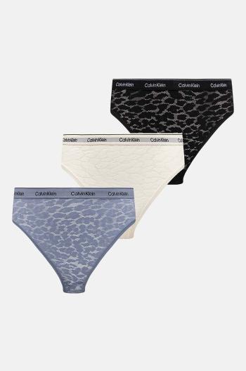 Kalhotky brazilky Calvin Klein Underwear 3-pack 000QD5225E