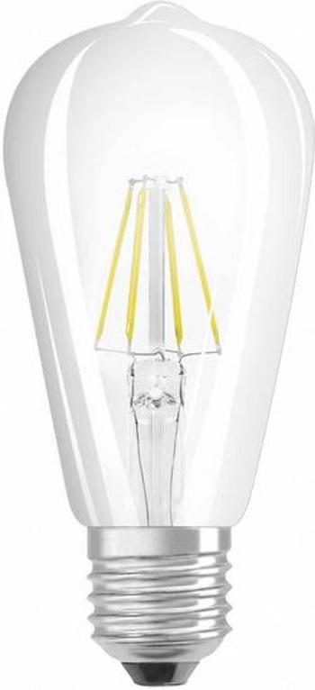 LED žárovka OSRAM 4052899972346 230 V, E27, 4 W = 40 W, teplá bílá, A++ (A++ - E), tvar pístu, vlákno, 1 ks