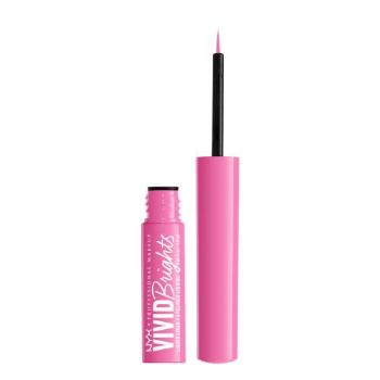 NYX Professional Makeup Vivid Brights 2 ml oční linka pro ženy 08 Don´t Pink Twice tekuté linky