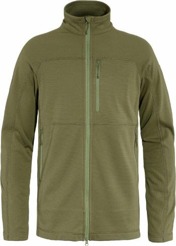 Fjällräven Abisko Lite Fleece Jacket M Green M Outdoorová mikina