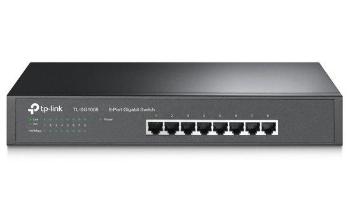 TP-Link TL-SG1008 Gigabit Switch 8x10/100/1000Mbps, metal case 1U, TL-SG1008