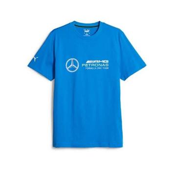 Puma MERCEDES-AMG PETRONAS F1 TEAM ESSENTIALS TEE Pánské triko, modrá, velikost