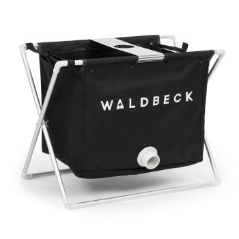 Waldbeck Lakeside Power, jímací nádoba k jezírkovému vysavači, 30 l, filtrační nádoba, černá