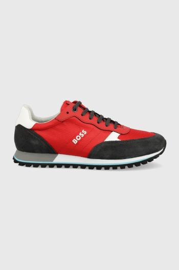 Sneakers boty BOSS Parkour-l červená barva