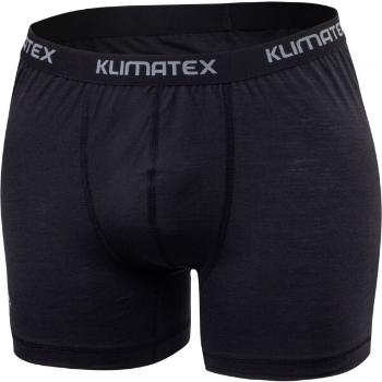 Klimatex SANT Pánské vlněné boxerky, černá, velikost L