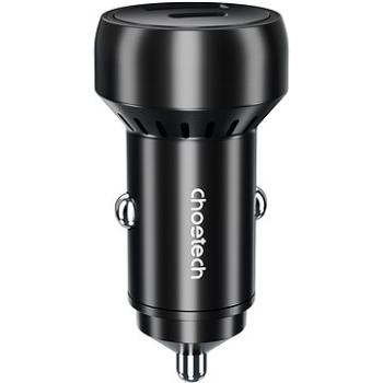 ChoeTech 60W Dual USB-C 30w+ USB-A30w Fast Car Charger
 (TC0014)