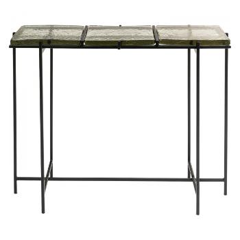 Konzolový stolek Ice Black 98 × 80 cm