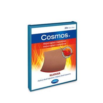 COSMOS Hřejivá na oblast zad s kapsaicinem 20 ks 12,5 x 15 cm (4049500192637)