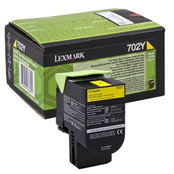 LEXMARK 70C2XY0 - originální toner, žlutý, 4000 stran