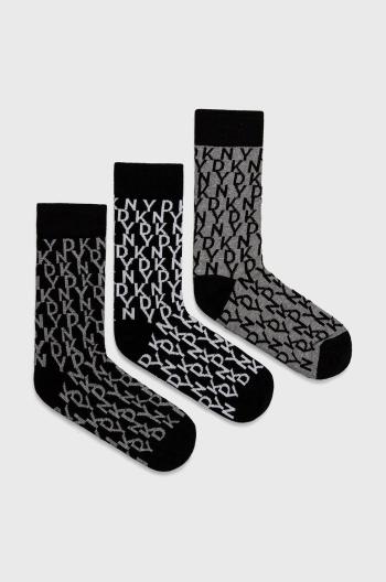 Ponožky Dkny pánské, černá barva