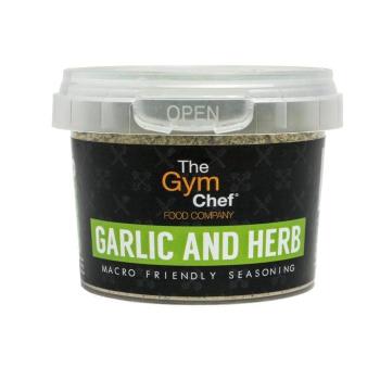 Fitness koření česnek a bylinky 50 g česnek a bylinky - The Gym Chef
