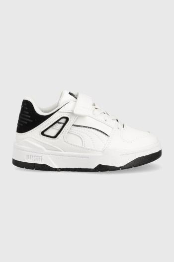 Dětské sneakers boty Puma Slipstream AC+ PS bílá barva