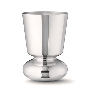 Váza Alfredo z nerezové oceli, malá - Georg Jensen