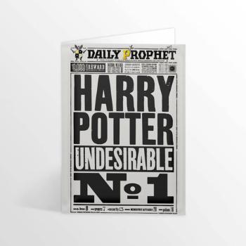 Minalima Pohlednice Denní prorok Harry Potter undesirable No-1 - Harry Potter