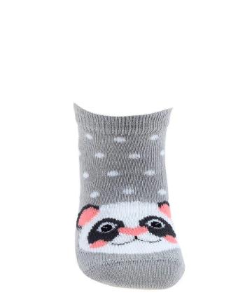 Kojenecké ponožky WOLA PANDA šedé Velikost: 12-14