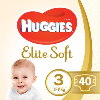 Huggies ® Elite Soft- 3 40 ks