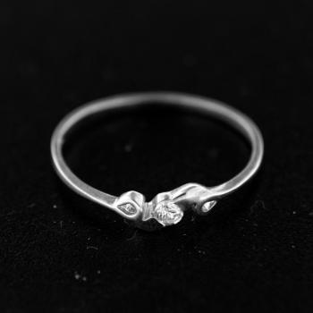 Stříbrný prsten 14866