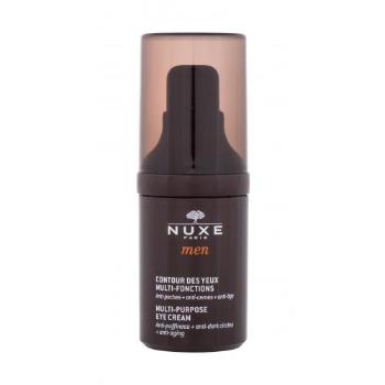 NUXE Men Multi-Purpose Eye Cream 15 ml oční krém poškozená krabička na všechny typy pleti; proti vráskám; na otoky a kruhy pod očima