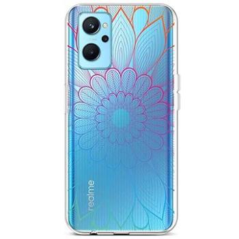 TopQ Kryt Realme 9i silikon Rainbow Mandala 72984 (Sun-72984)