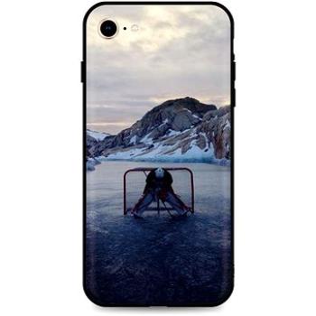 TopQ Kryt iPhone SE 2022 silikon Hockey Goalie 74255 (Sun-74255)