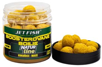 Jet fish  boosterované boilie natur line 250 ml 20 mm - kukuřice