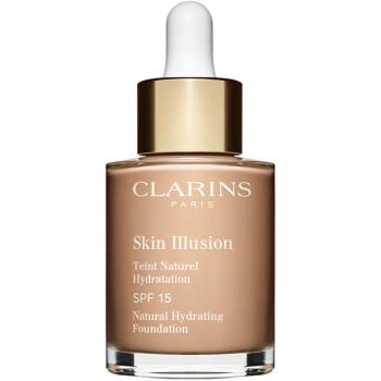 Clarins Skin Illusion Natural Hydrating Foundation rozjasňující hydratační make-up SPF 15 odstín 108 Sand 30 ml