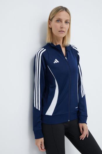 Tréninková mikina adidas Performance Tiro 24 tmavomodrá barva, s aplikací, IR7492