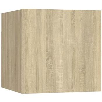 Noční stolky 2 ks dub sonoma 30,5 × 30 × 30 cm dřevotříska (3079716)