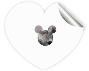 Samolepky srdce - 5 kusů Mickey Mouse