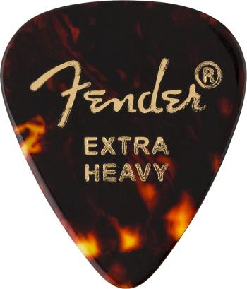 Fender 351 Shape Picks, Extra Heavy, Tortoise Shell