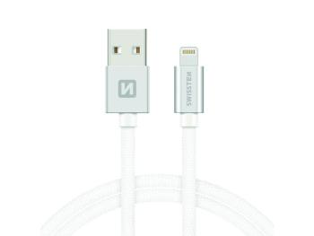 Kabel SWISSTEN 71524203 USB/Lightning MFi 1,2m Silver