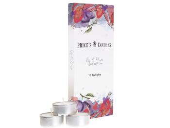 Price´s Price's vonné čajové svíčky Fig & Plum 10ks