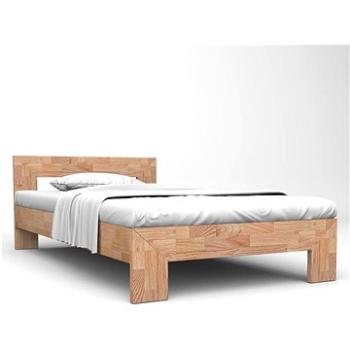 Rám postele masivní dubové dřevo 160x200 cm (247262)