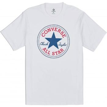 Converse CHUCK PATCH TEE Pánské triko, bílá, velikost M