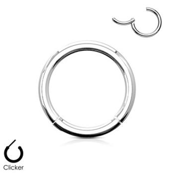 Šperky4U Piercing segment kruh TITAN - TIT1028-1608