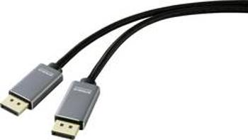 DisplayPort kabel SpeaKa Professional [1x zástrčka DisplayPort - 1x zástrčka DisplayPort] černá 1.00 m