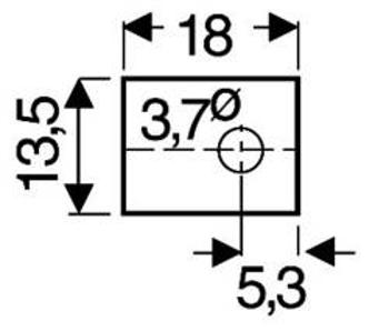 Slídová podložka Fischer Elektronik GS 66 P, (d x š) 18 mm x 13.5 mm, vhodné pro TOP-66 , 1 ks