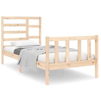 Rám postele masivní dřevo 90 × 190 cm Single, 3105890 (3105890)