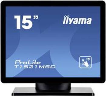 Dotykový monitor 38.1 cm (15 palec) Iiyama T1521MSC-B1 N/A 4:3 8 ms VGA, USB TN LED