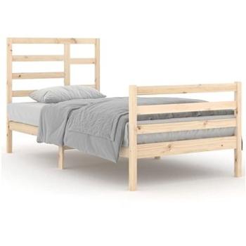 Rám postele masivní dřevo 90 × 200 cm, 3105845 (3105845)