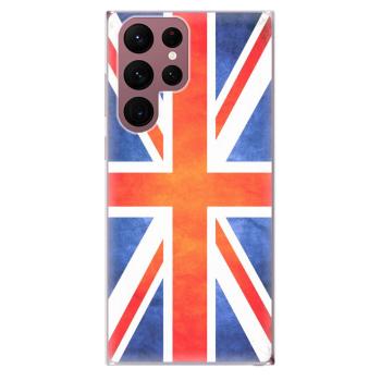 Odolné silikonové pouzdro iSaprio - UK Flag - Samsung Galaxy S22 Ultra 5G