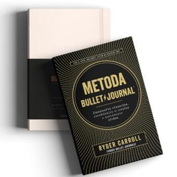 Balíček Metoda Bullet Journal + zápisník Leuchtturm1917 Edition2 - starorůžový - Ryder Carroll (kniha)