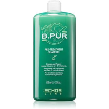 Echosline B. PUR PRE - TREATMENT SHAMPOO hloubkově čisticí šampon pro suché a nepoddajné vlasy 975 ml