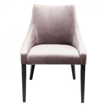 Židle Black Mode Velvet Grey