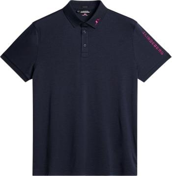 J.Lindeberg Tour Tech Regular Fit Navy Melange 2XL Polo košile