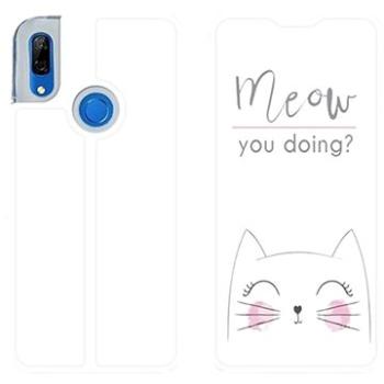 Flipové pouzdro na mobil Huawei P Smart Z - M098P Meow you doing? (5903226939862)